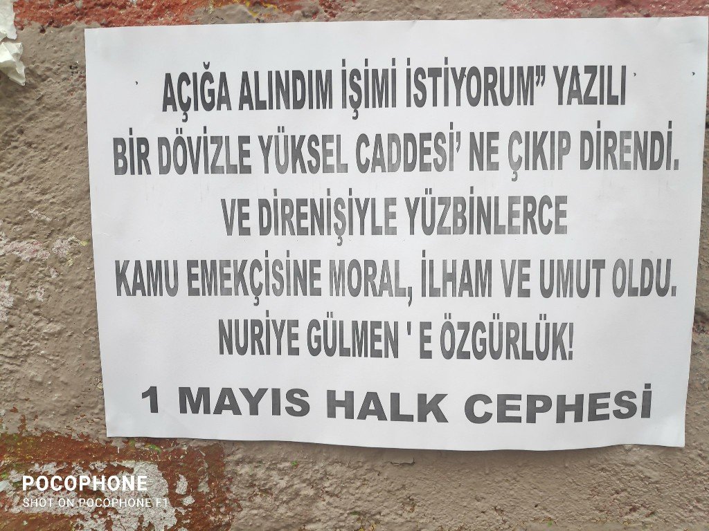 Bir Mayıs Halk Cephesi: Ozalit Çalışması Yaptı - Image 1