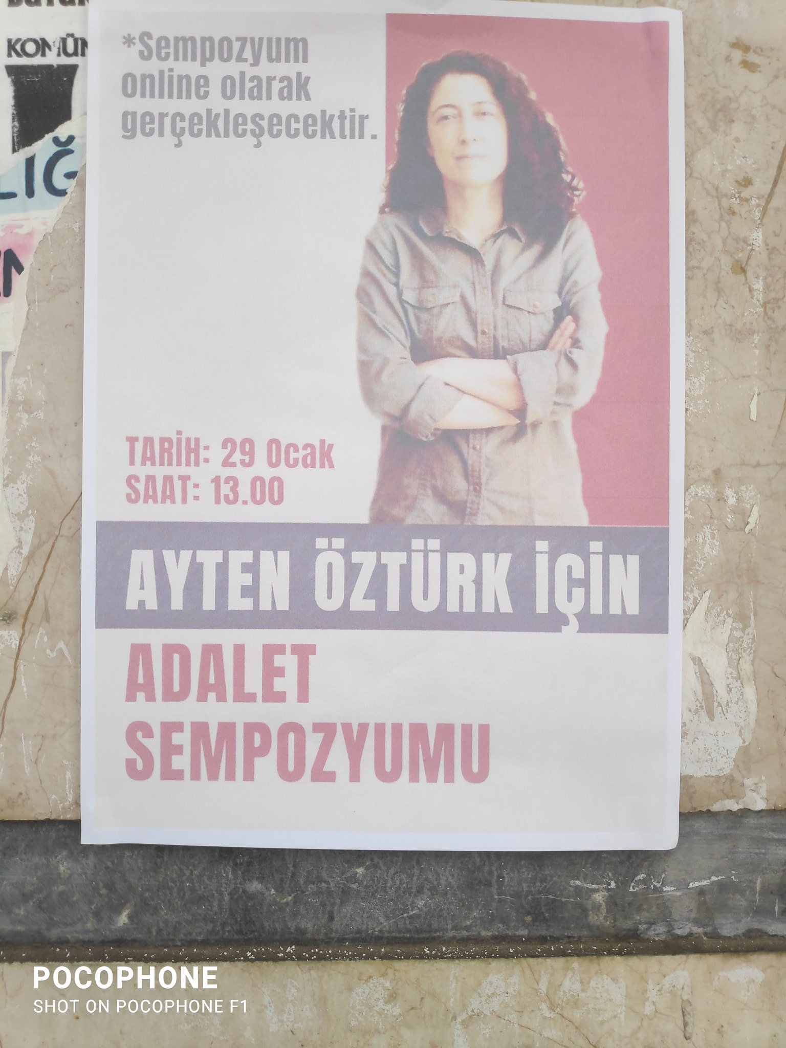Bir Mayıs Halk Cephesi Afiş Ve Pankart Astı - Image 1