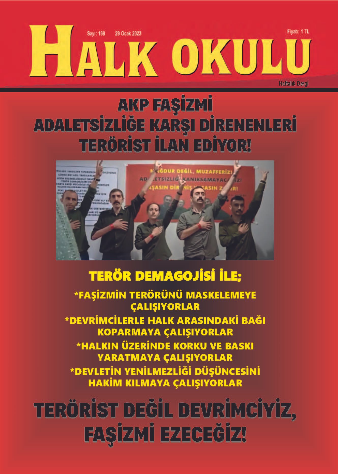 Halk Okulu Dergisi 168. Sayısı Çıktı - Image 1