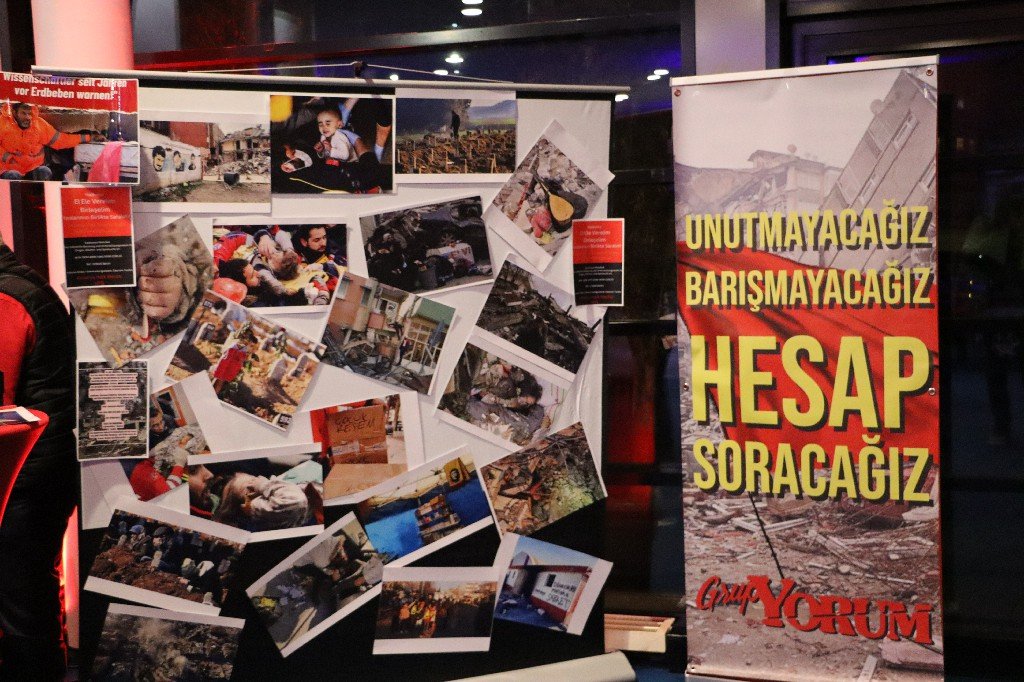 11 Mart’ta Duısburg’da Deprem Değil Önlem Almayan Devlet Öldürür Sloganıyla Dayanışma Konserimizi Gerçekleştirdik - Image 1
