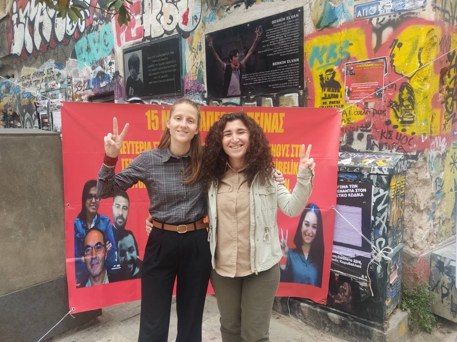 Yunanistan’da Konstantina Kartsioti’nin Başlattığı Açlık Grevi Direnişi 9. Gününde - Image 4 Yunanistan’da Konstantina Kartsioti’nin Başlattığı Açlık Grevi Direnişi 9. Gününde - Image 4