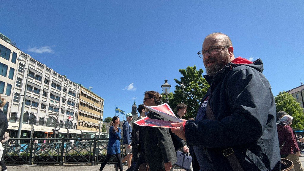 İsveç Göteborg’ta Bildiri Dağıtımı Yapıldı - Image 1