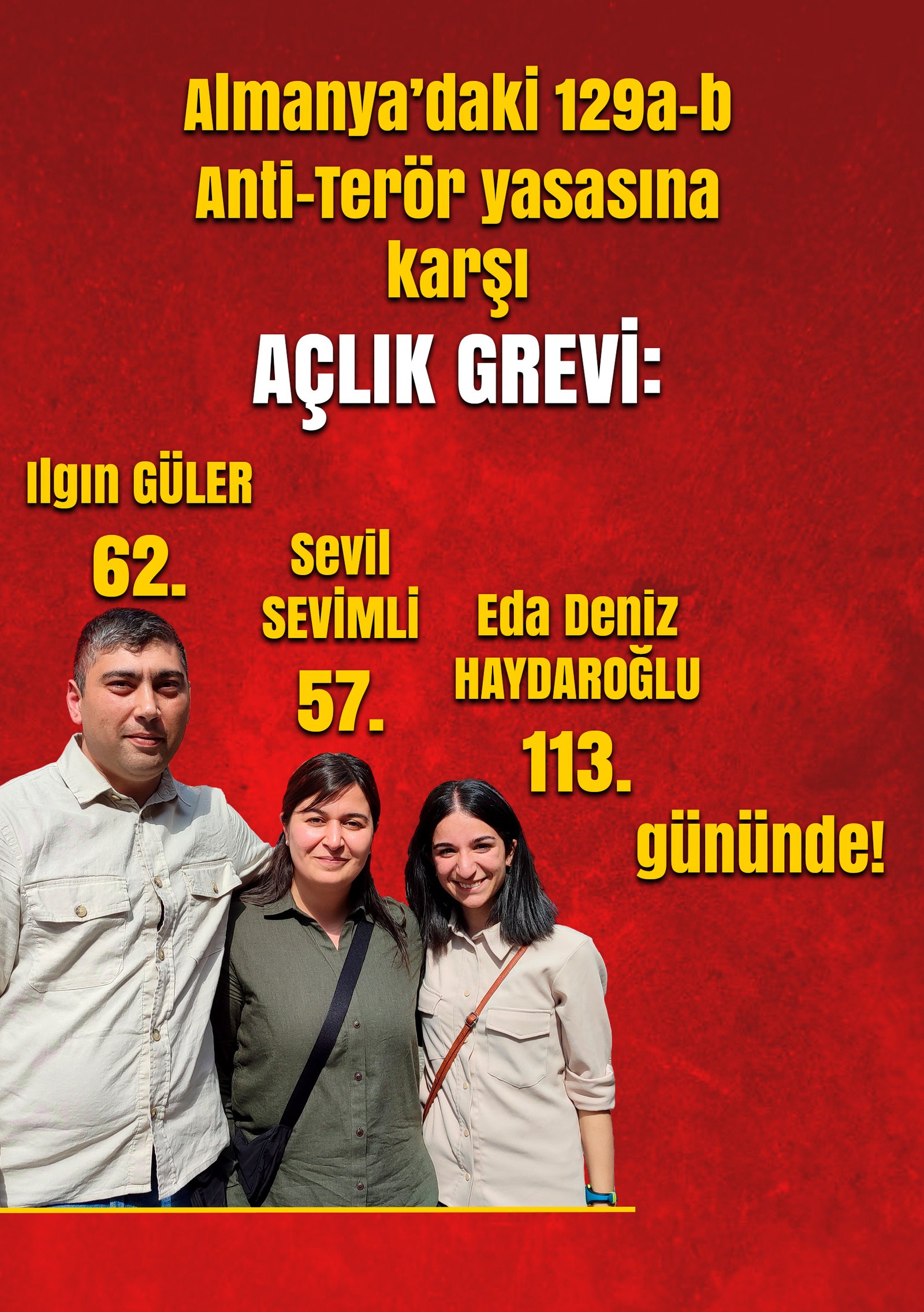 Yunanistan Halk Cephesi: 1 Günlük Destek Açlık Grevi Yaptı - Image 1