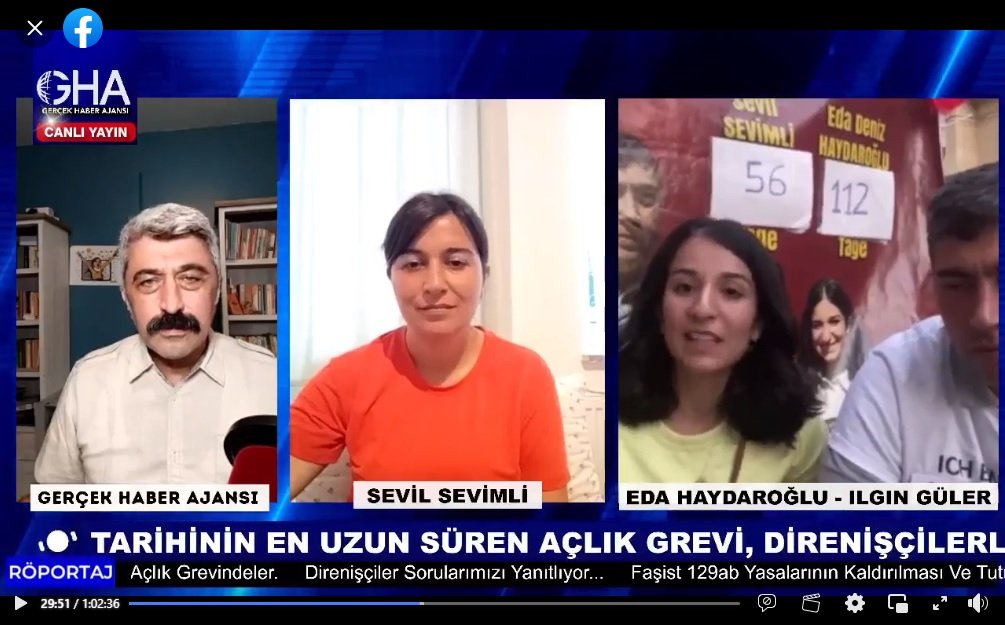 Gerçek Haber Ajansı: Süresiz Açlık Grevi Direnişçileriyle Röportaj Yaptı - Image 1