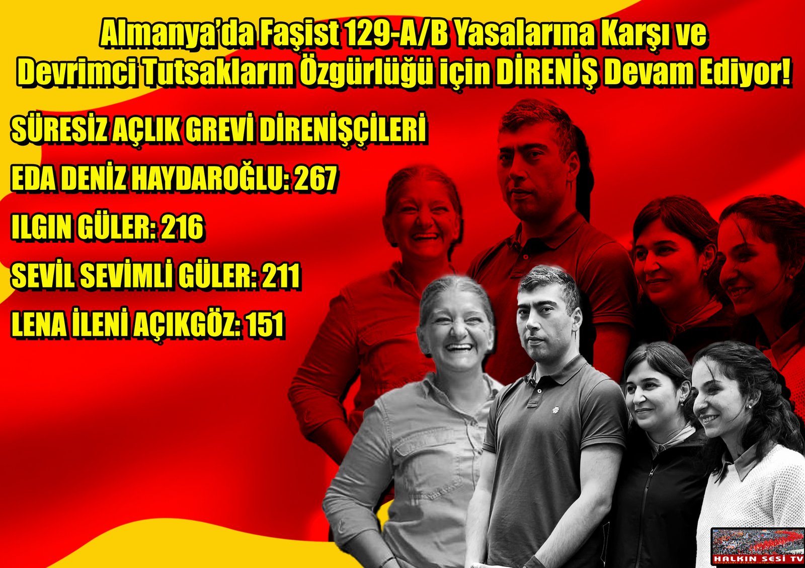 Yunanistan Halk Cephesi: 9 Aralık Cumartesi Günü 31 Kişiyle Destek Açlık Grevi Yaptı - Image 1