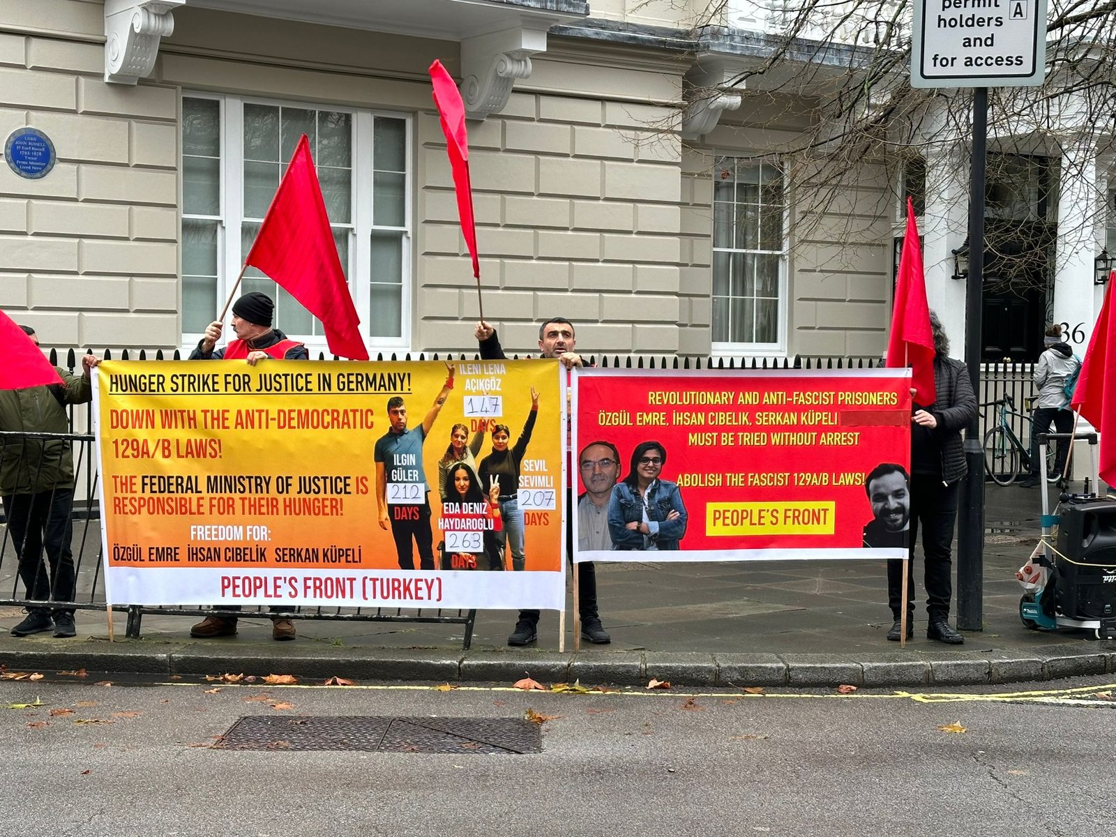 Londra’da Berlin Direnişi İçin Yapılan Adalet Nöbeti 11. Gününde - Image 1