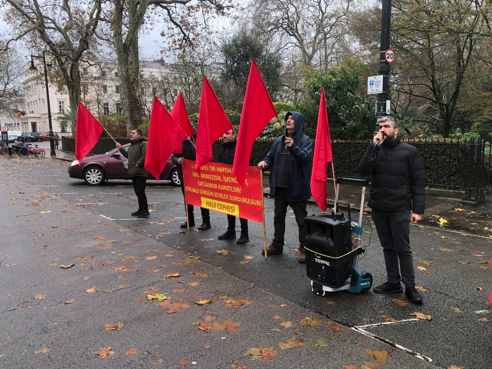 Londra’da Türkiye Hapishanelerindeki Direnişlere Destek Eylemi - Image 1