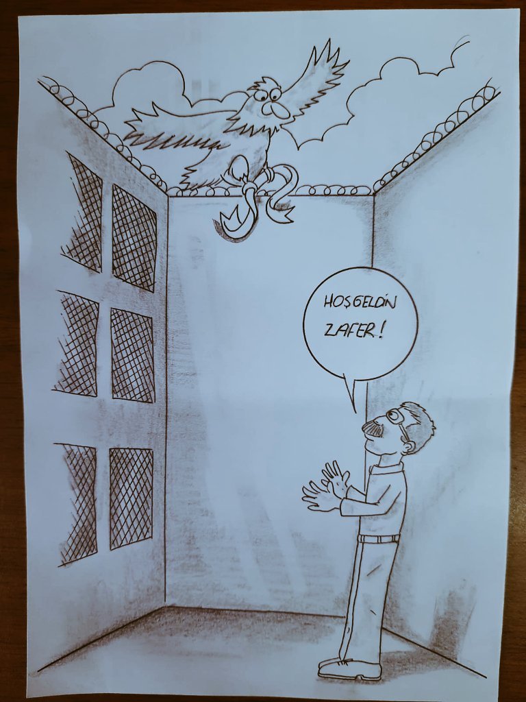 Özgür Tutsakların Çizimlerini Paylaşmaya Devam Ediyoruz - Image 1