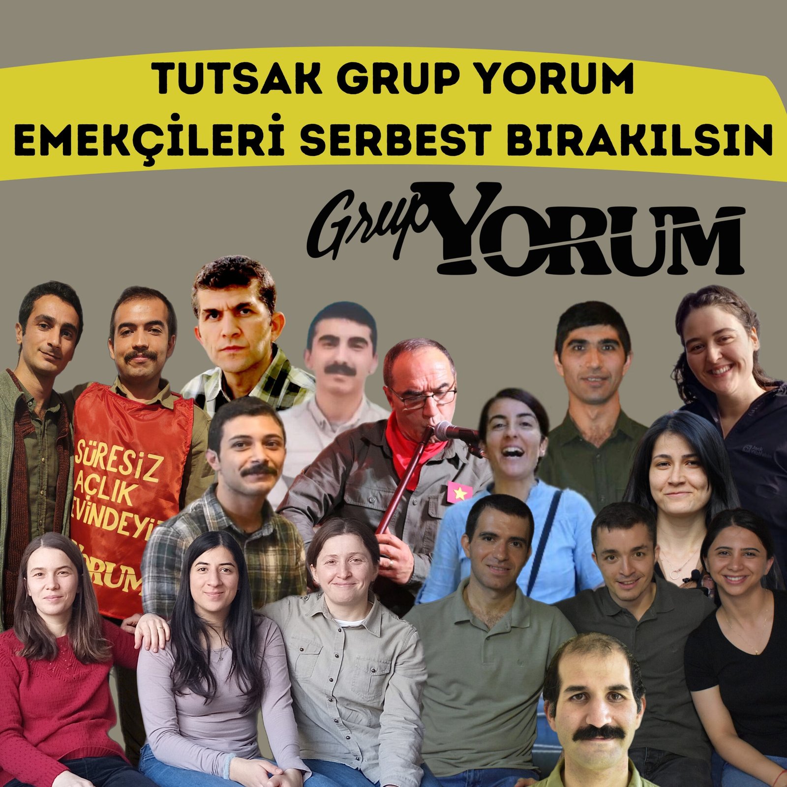Tutsak Grup Yorum Emekçilerine Mektup Yazalım, Halkın Sanatçılarının Yanında Olalım - Image 1