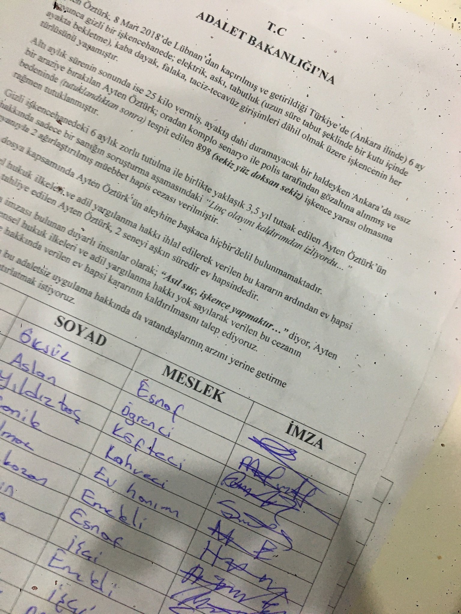 Bu Mahalle Bizim-Okmeydanı: Ayten Öztürk’e Adalet İçin İmza Topluyoruz - Image 1