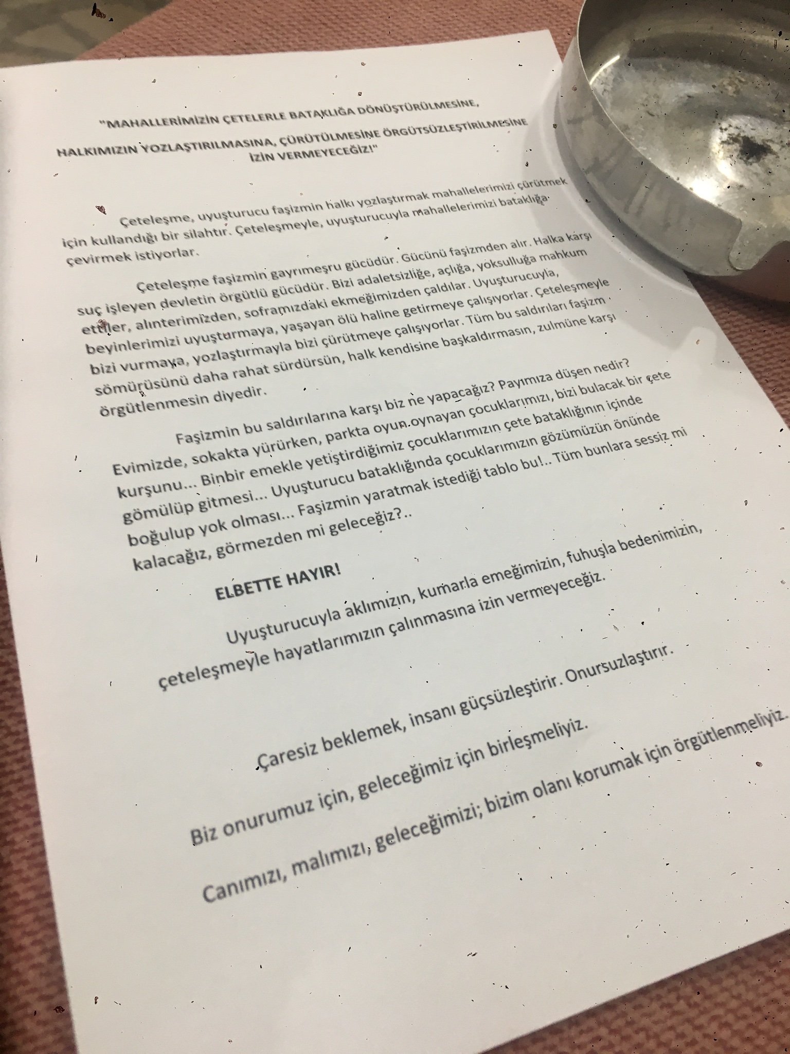 Bu Mahalle Bizim-Okmeydanı: Yozlaştırmaya İzin Çeteleşmeye Geçit Yok - Image 1
