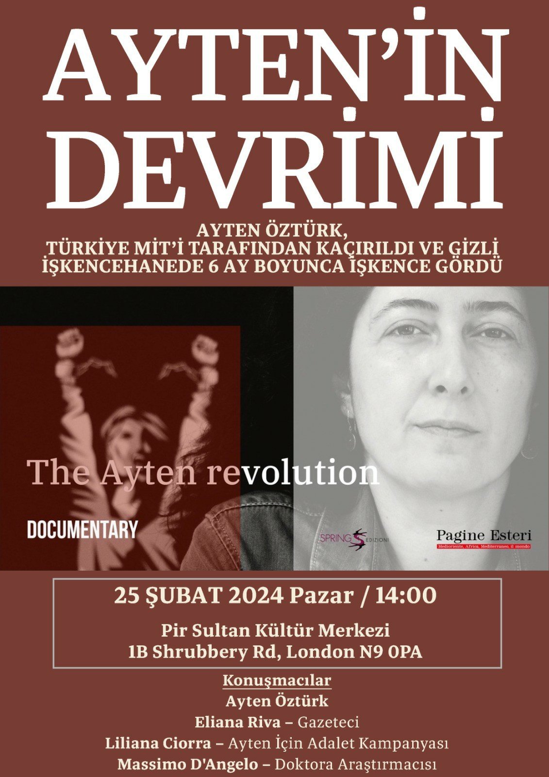 Londra’da Ayten’in Devrimi Belgeseli Gösterimi Yapıldı - Image 1