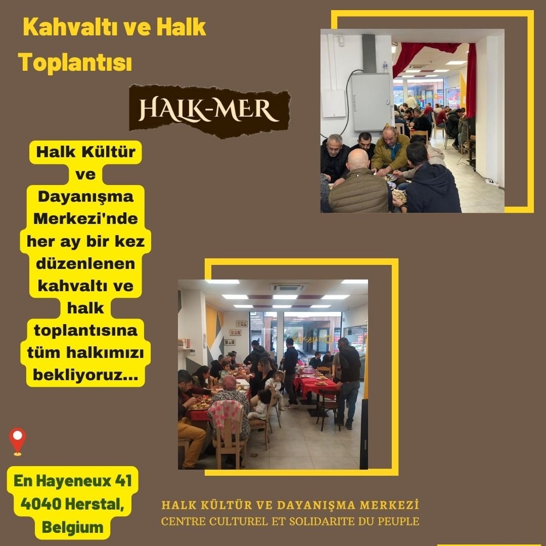 Belçika: Halk-Mer’de Mart Ayı Kahvaltısı Yapıldı - Image 1