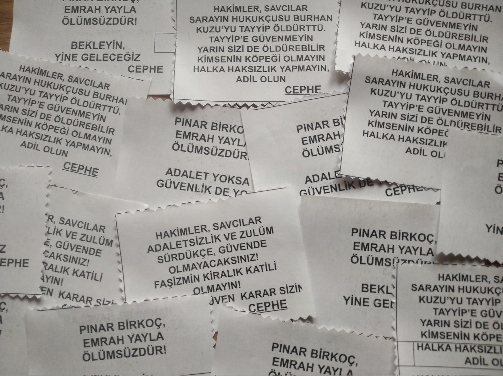 Halk Savaşçılarını Selamlıyor, Faşizmin Cübbeli Cellatlarını Uyarıyoruz - Image 1