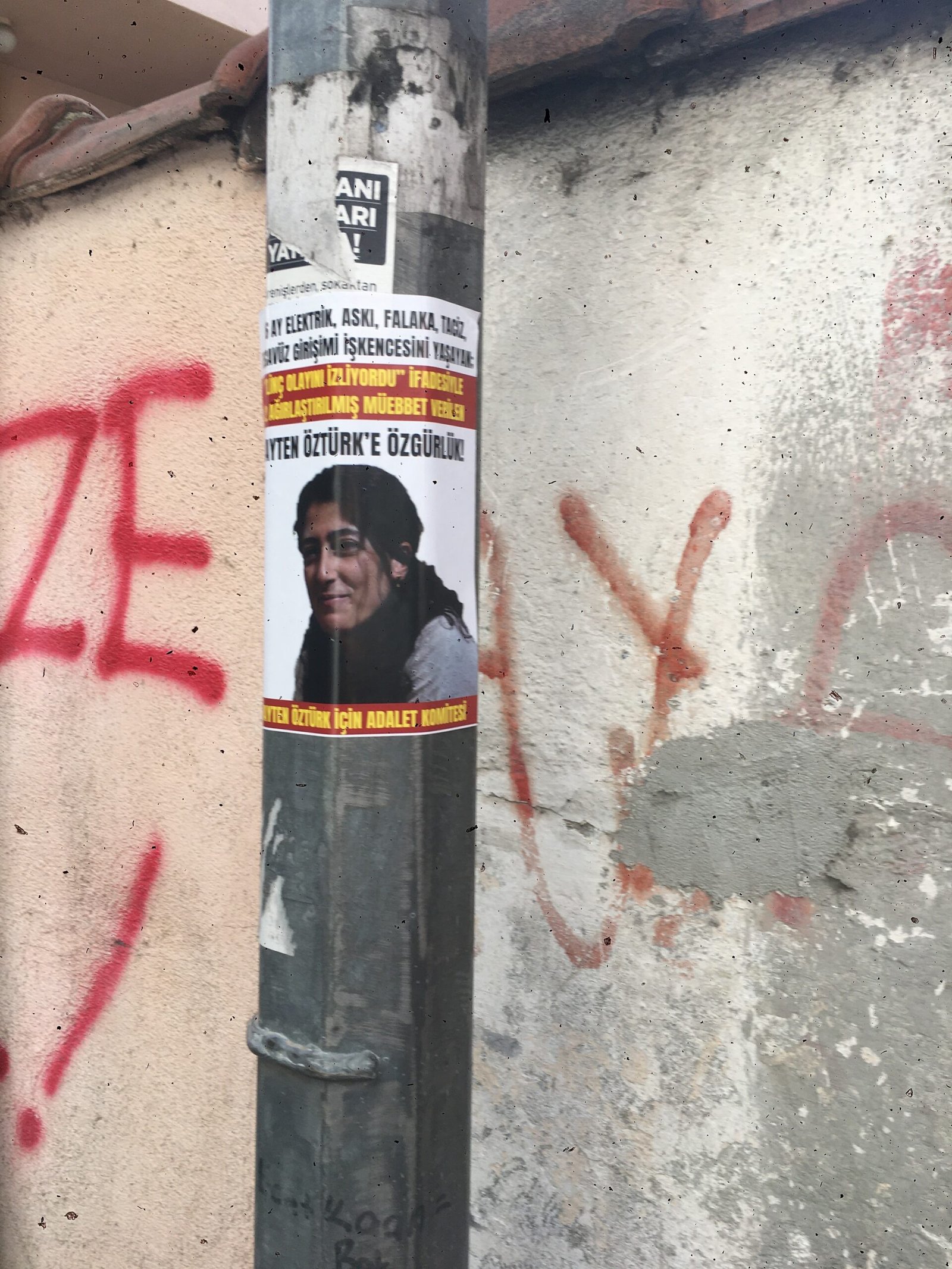 Okmeydanı Halk Cephesi Okmeydanı’nda Ayten Öztürk İçin Pullama Çalışması - Image 1