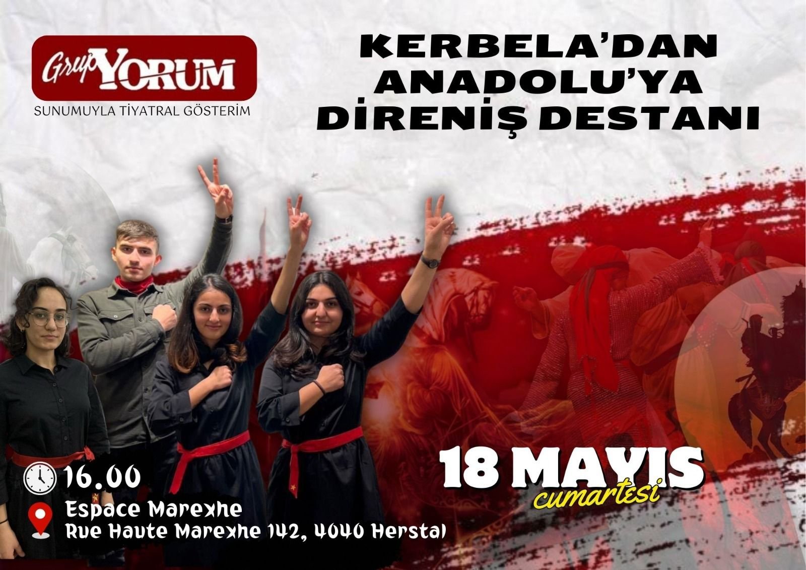 Belçika’da Grup Yorum Sanat Atelyesi’nin Tiyatro Etkinliğine Engel - Image 1