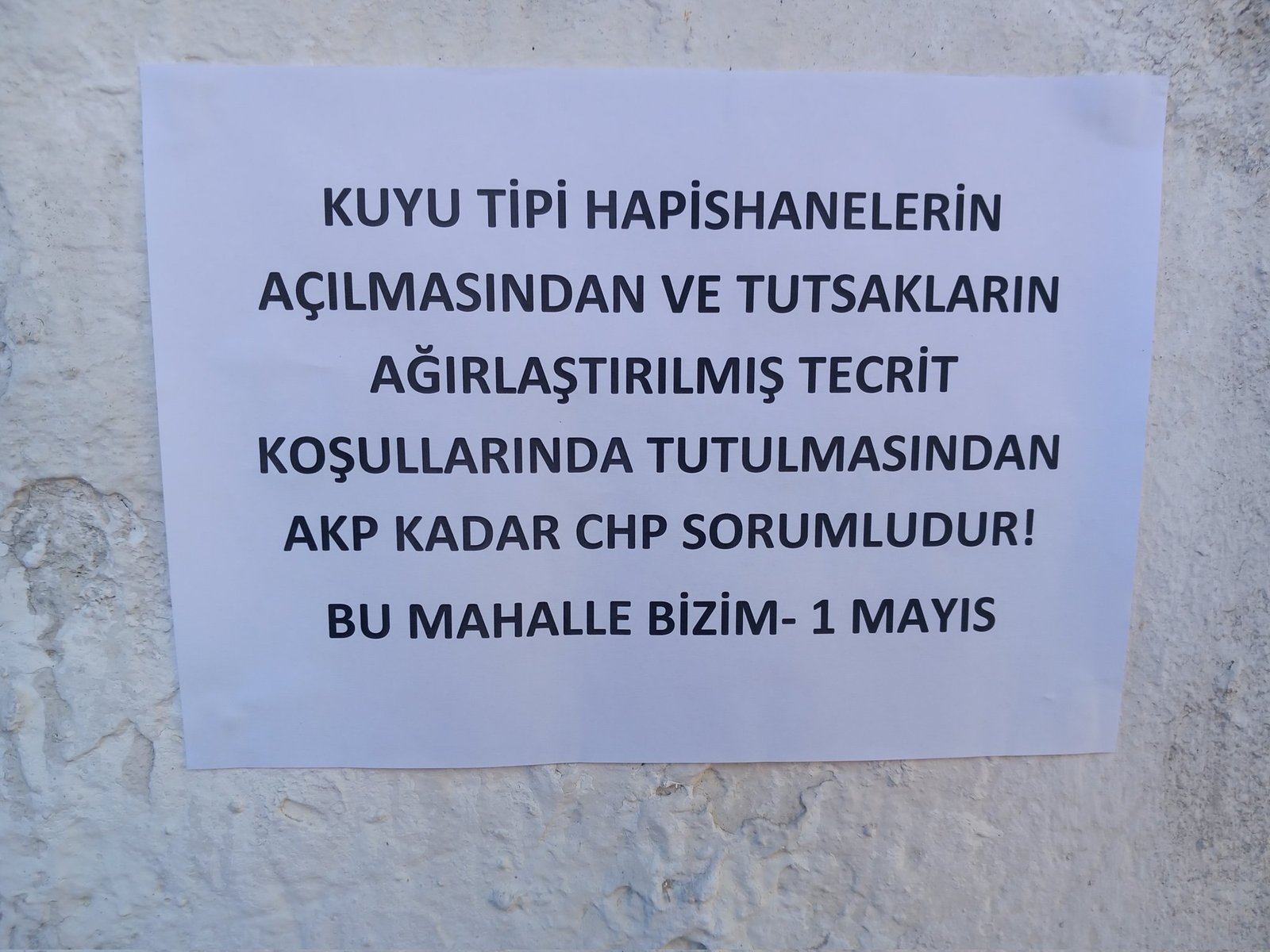 Faşizmin Kuyu Tiplerini-Kuyu Diplerini Mahallelerimizde Teşhir Ediyoruz - Image 1