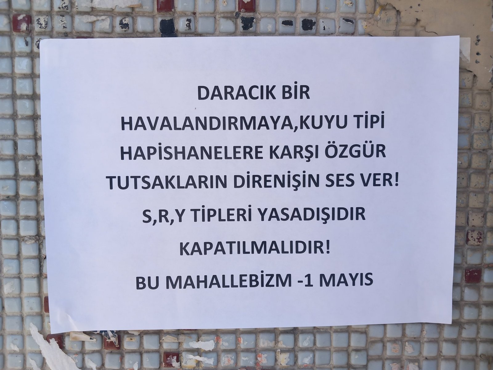 Faşizmin Kuyu Tiplerini-Kuyu Diplerini Mahallelerimizde Teşhir Ediyoruz - Image 3 Faşizmin Kuyu Tiplerini-Kuyu Diplerini Mahallelerimizde Teşhir Ediyoruz - Image 3