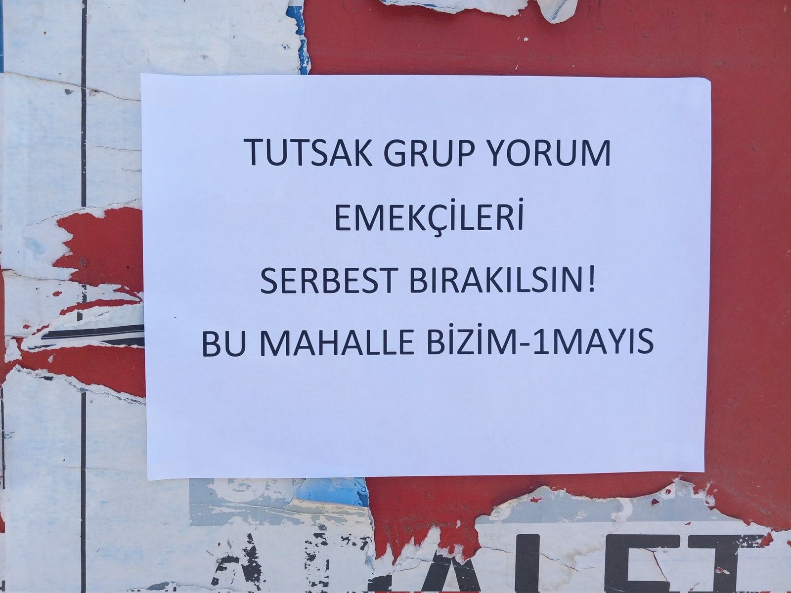 Hukuk Terörüyle Tutuklanan Devrimciler İçin Adalet İstiyoruz - Image 1