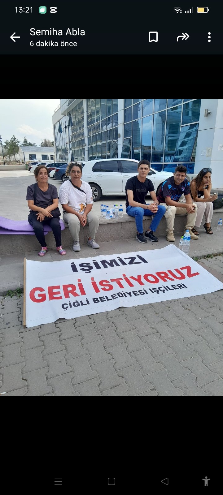 Ankara Direnişler Meclisi Direnen Çiğli Belediye İşçilerini Ziyaret Ettiler - Image 1