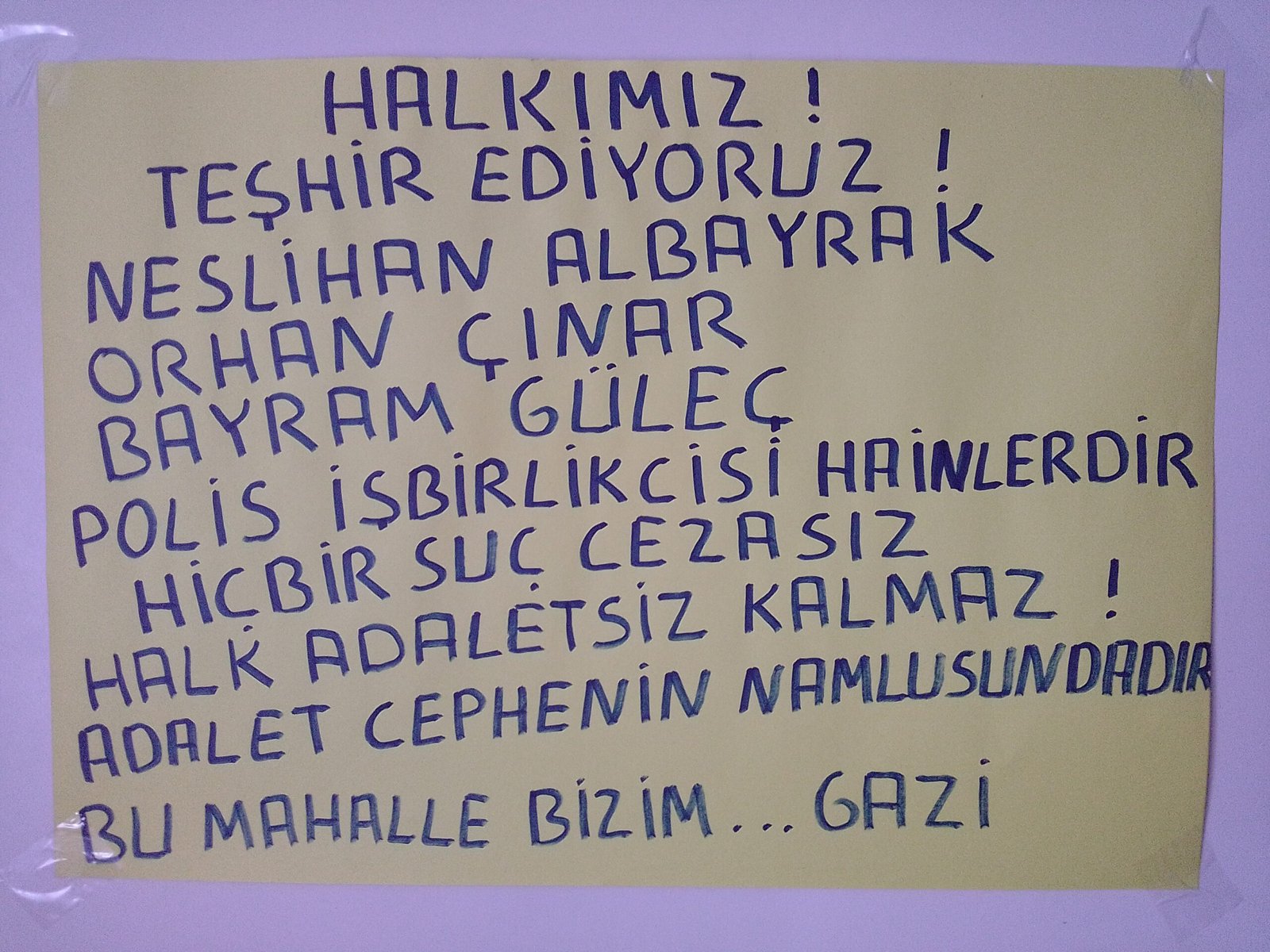 Faşizmin Sümüklü Mendilleri Hainleri Teşhir Ediyoruz - Image 1