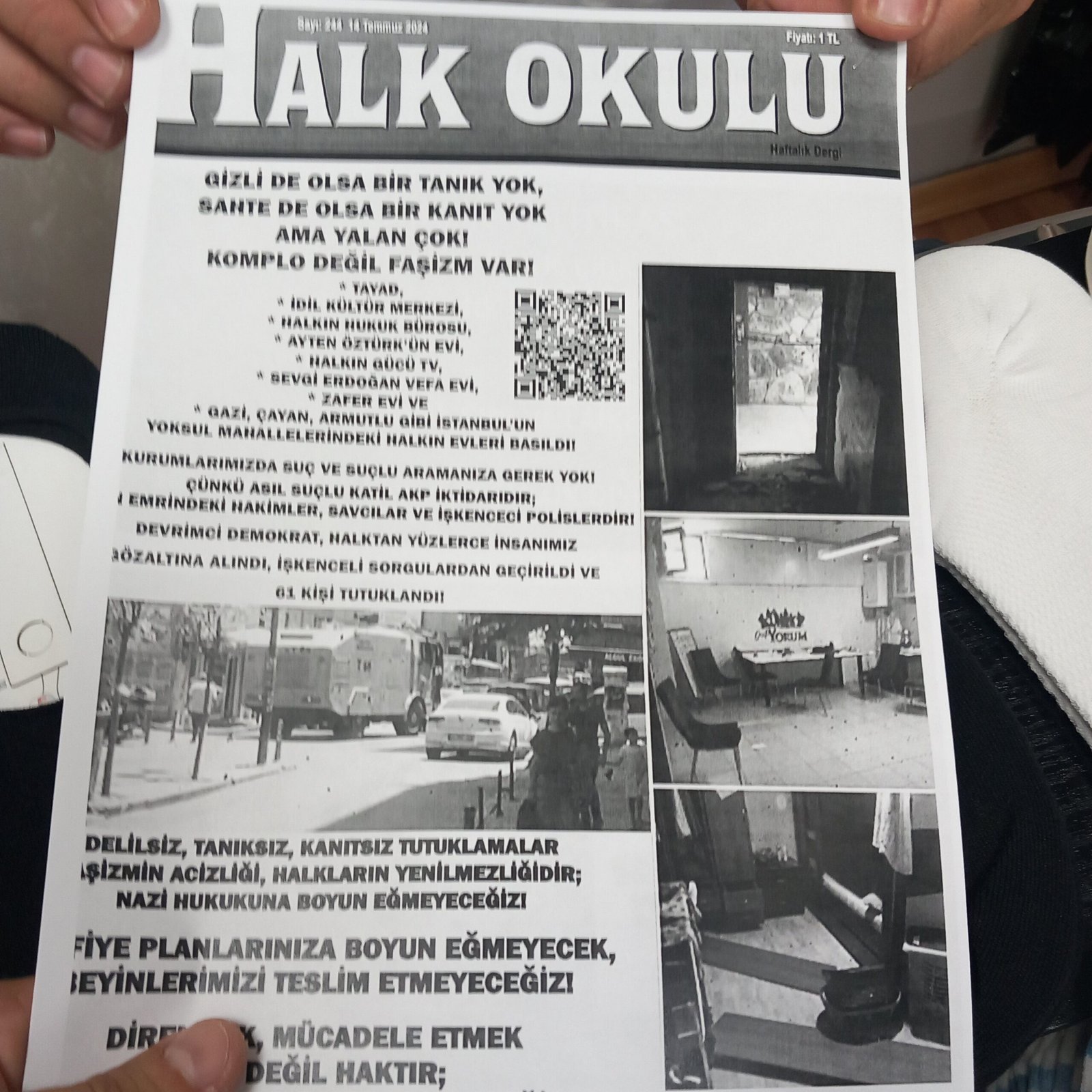 Gerçeklerin Sesi Halk Okulu Halkımıza Ulaşıyor - Image 1