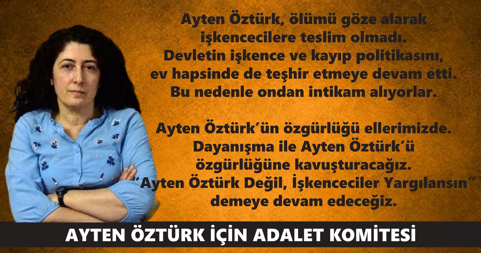 Direnç Çiçeği Ayten Öztürk’ün Özgürlüğü Ellerimizde! - Image 1