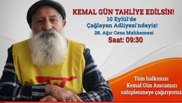 TAYAD’lı Aileler Kemal Gün’ün 10 Eylül’de Görülecek Davası İçin Çağrı Yayınladılar - Image 1