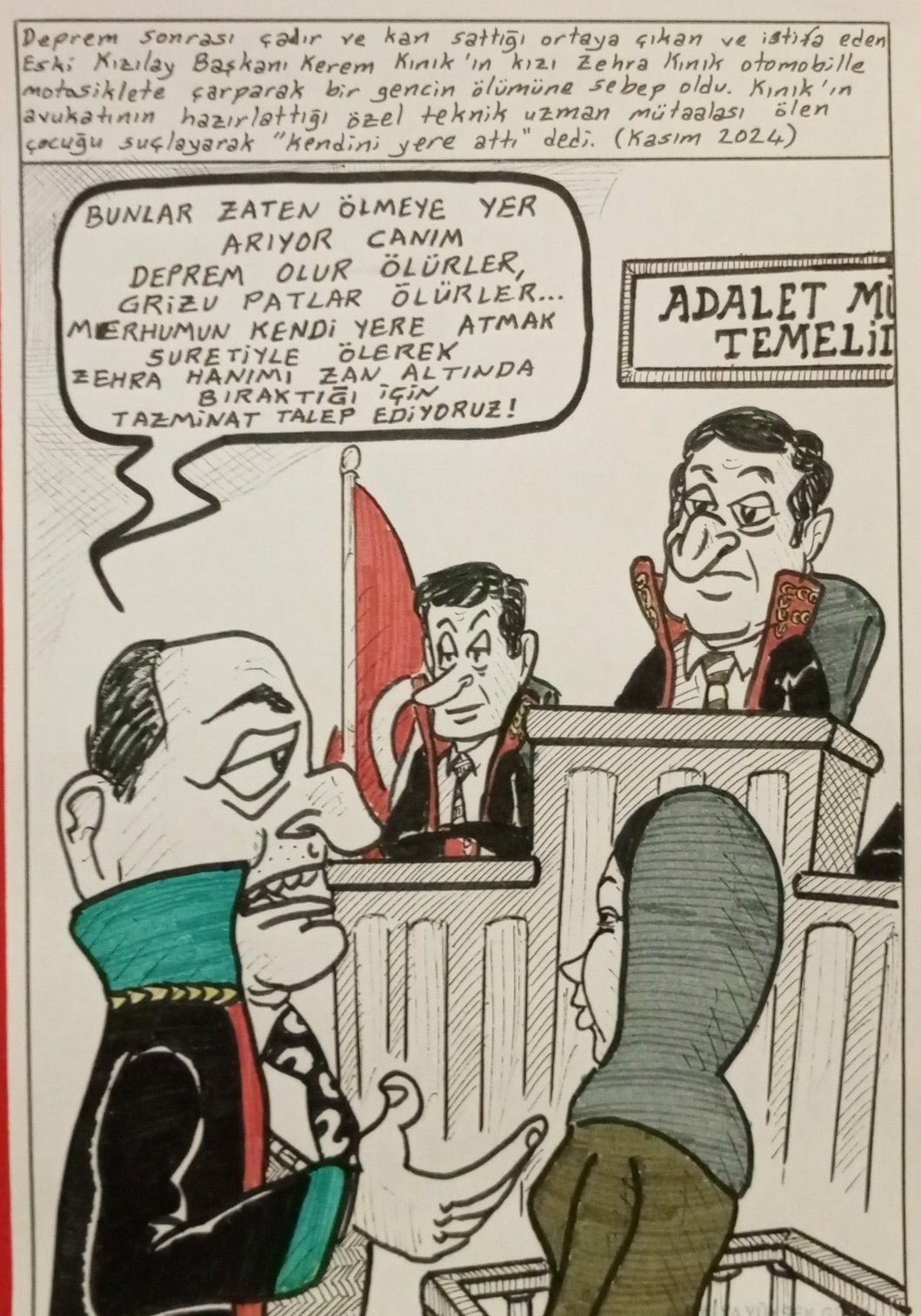 Özgür Tutsak Ümit Çobanoğlu’nun Çizdiği Karikatürü Paylaşıyoruz - Image 1
