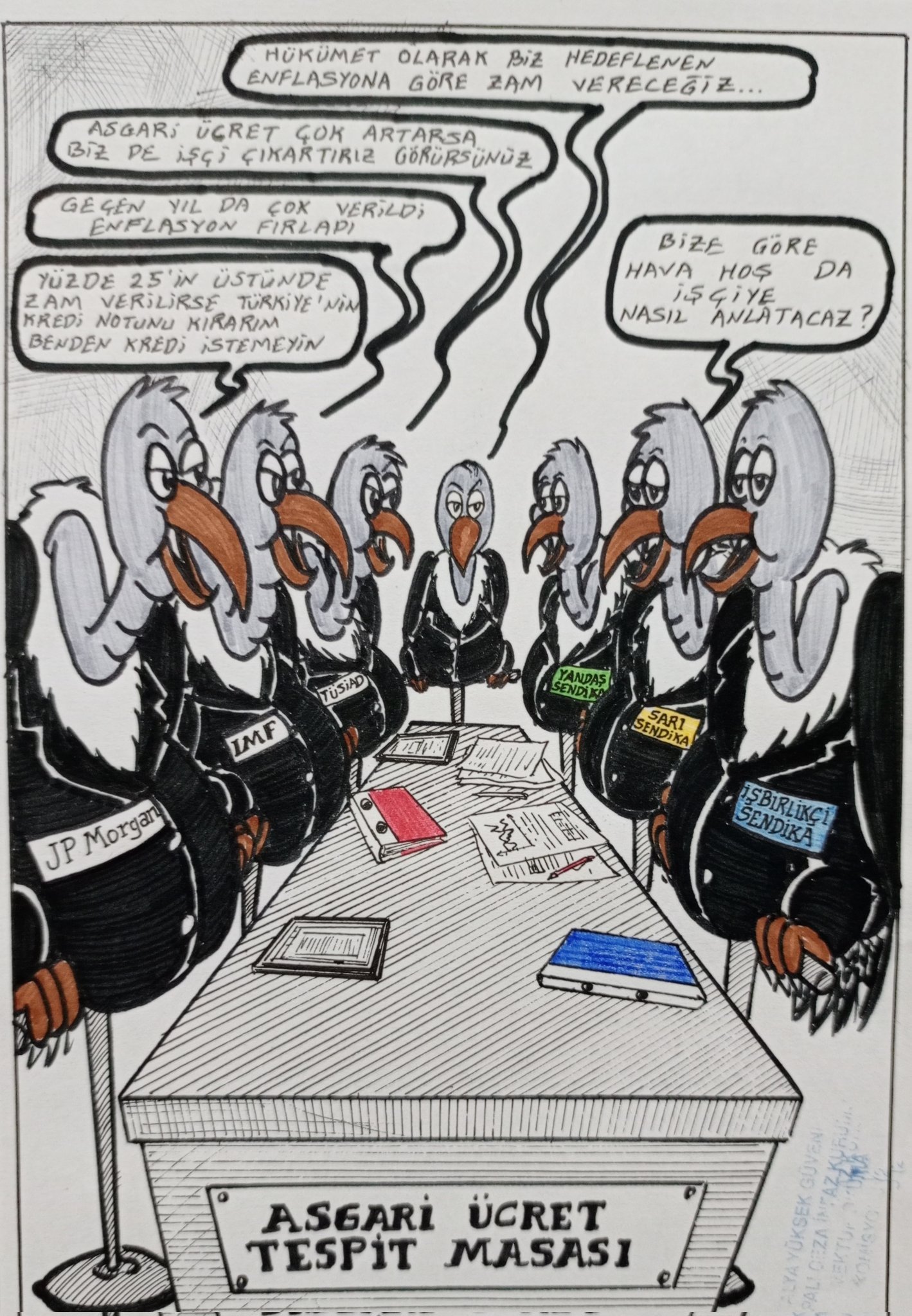 Özgür Tutsak Ümit Çobanoğlu’nun Yapmış Olduğu Karikatürü Paylaşıyoruz - Image 1