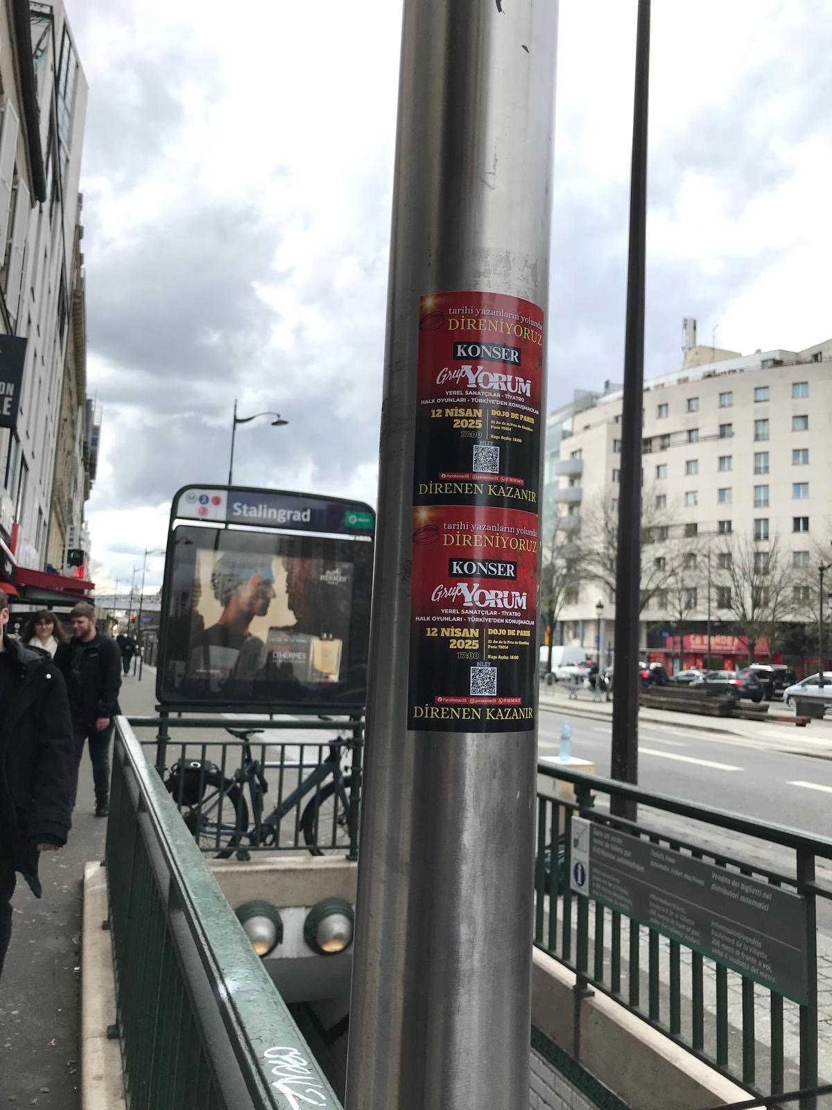 Fransa Paris Konseri İçin Mahallelerde Duyuru Çalışması Yapıldı - Image 1