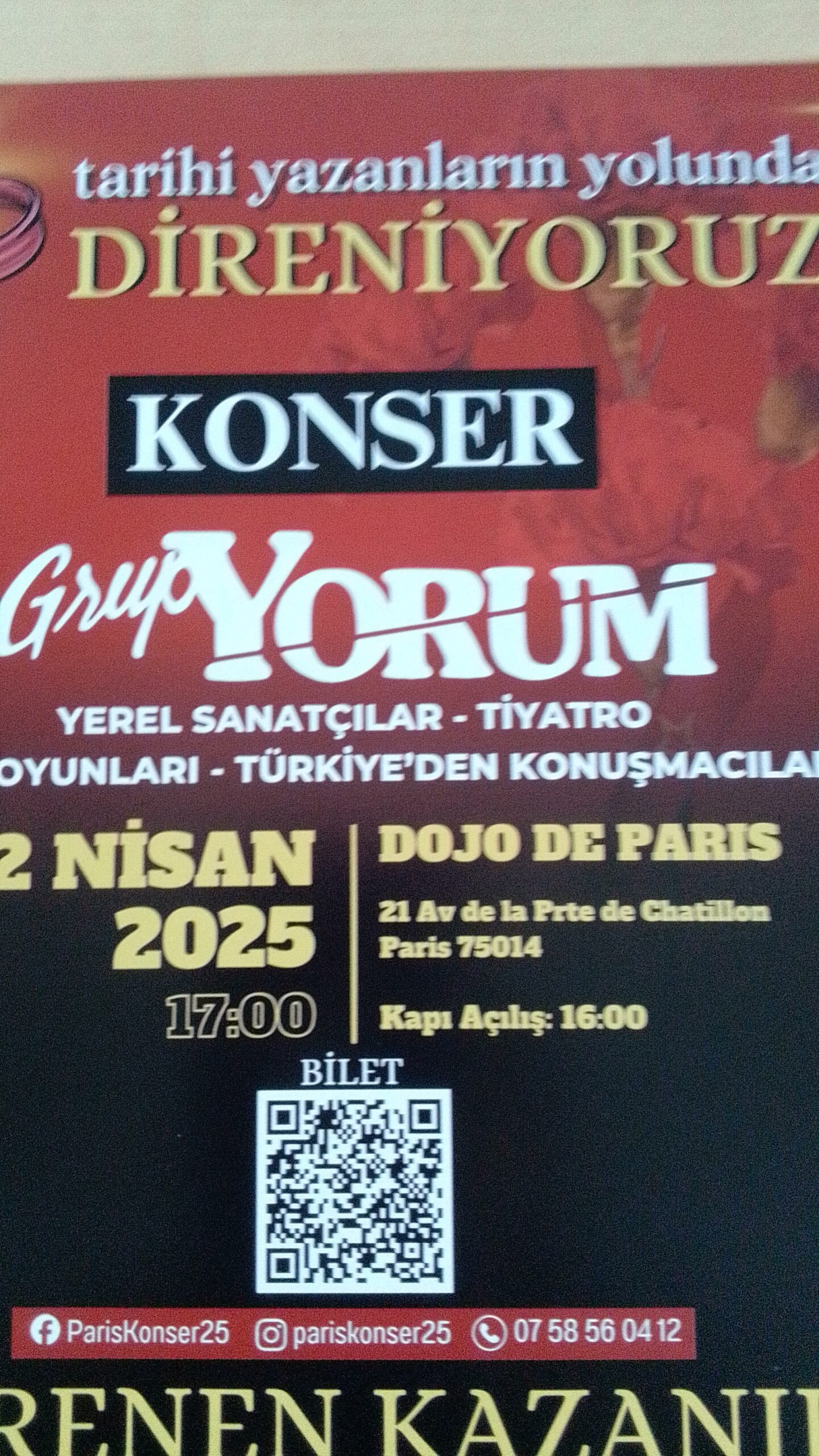 12 Nisan Paris Konserinde ‘Ben Kapitalizm’ Oyunu’da Sergilenecek - Image 1