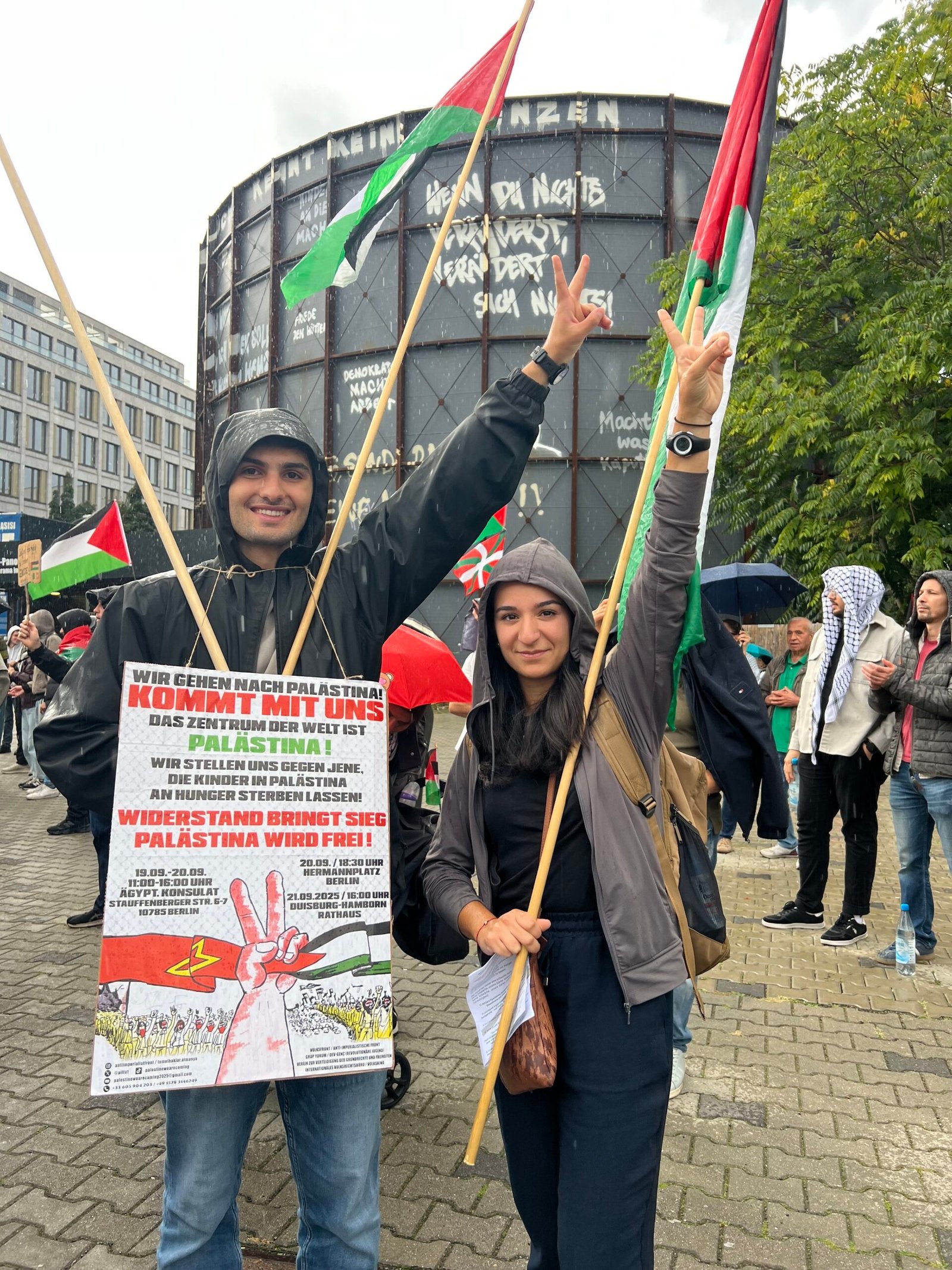 Almanya Temel Haklar Derneği: Berlin’de Filistin’lilerin Eyleminde Konuşma Yaptı - Image 1