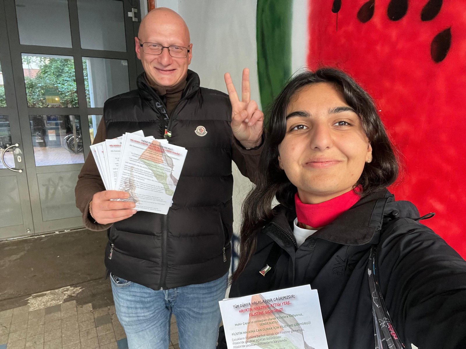 Berlin Wedding Semtinde “Filistin Halkına Can Olmak İçin Filistin’e Gidiyoruz” Çalışmaları Devam Ediyor - Image 1