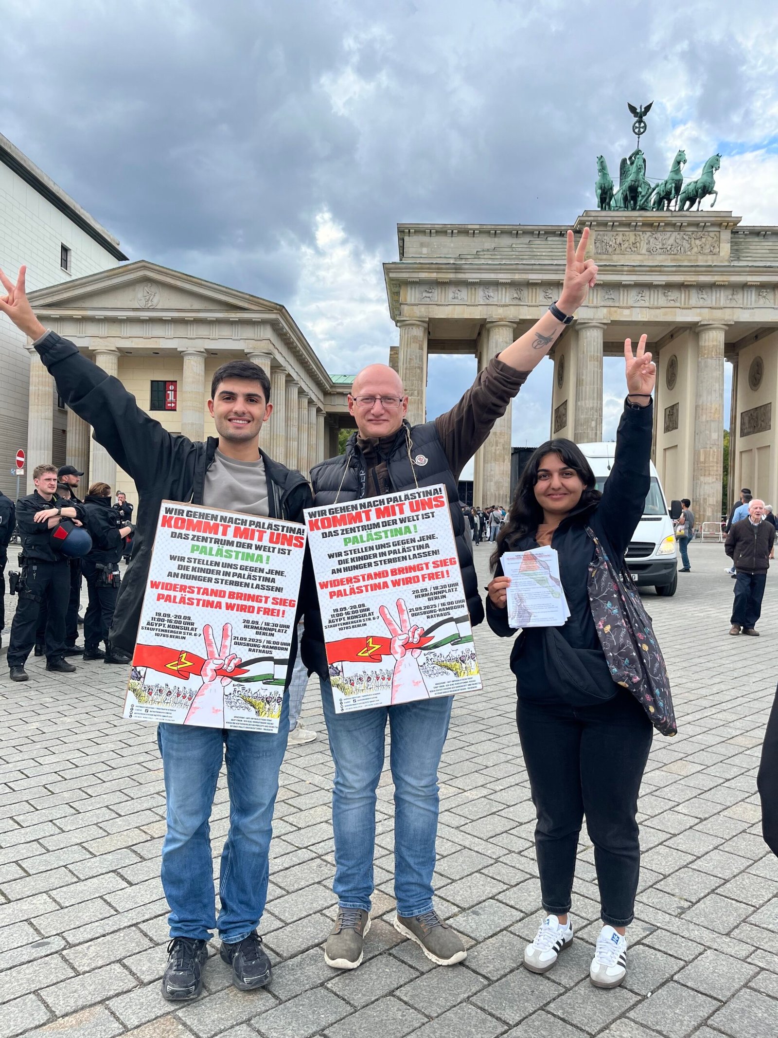 Berlin’de Sahra Wagenknecht’in Filistin Eylemine Katıldık - Image 1