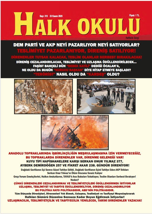 Halk Okulu Dergisinin 315. Çıktı - Image 1