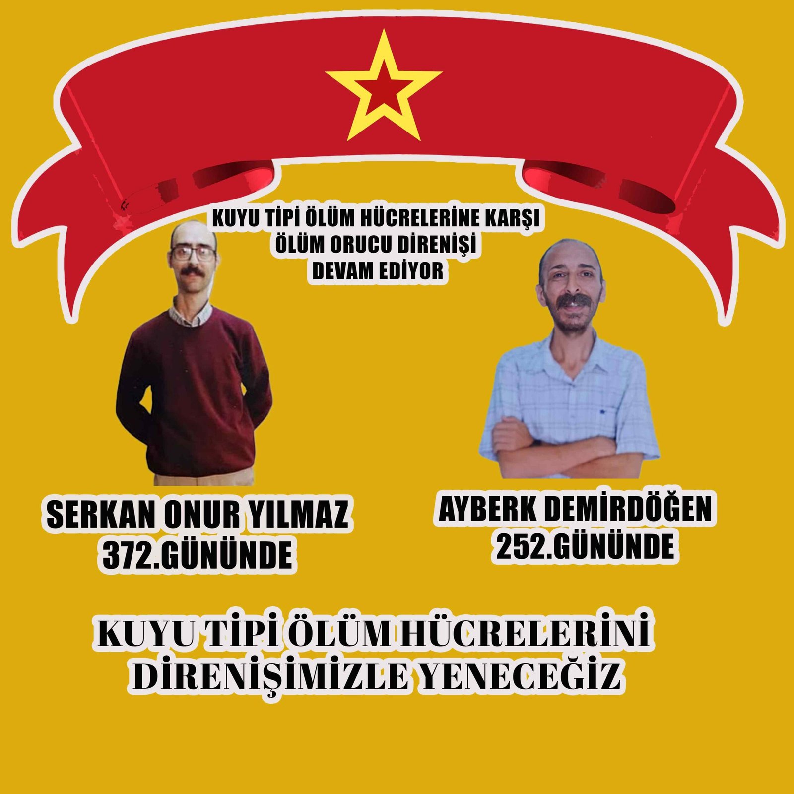 Almanya’da Serkan Onur Yılmaz ve Ayberk Demirdöğen İçin Açlık Grevi Yapıldı - Image 1