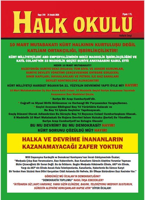 Halk Okulu Dergisinin 319. Çıktı - Image 1