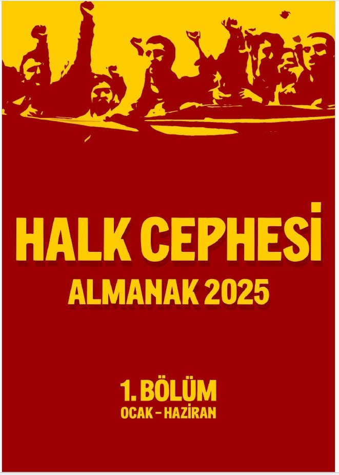 Halk Cephesi Almanak 2025 1. Bölüm Ocak-Haziran Ayları Yayınlandı - Image 1