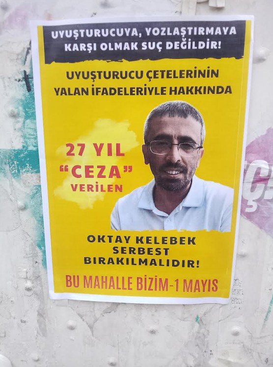 Bir Mayıs Mahallesinde Oktay Kelebek İle İlgili Duvar Gazetesi Asıldı - Image 1