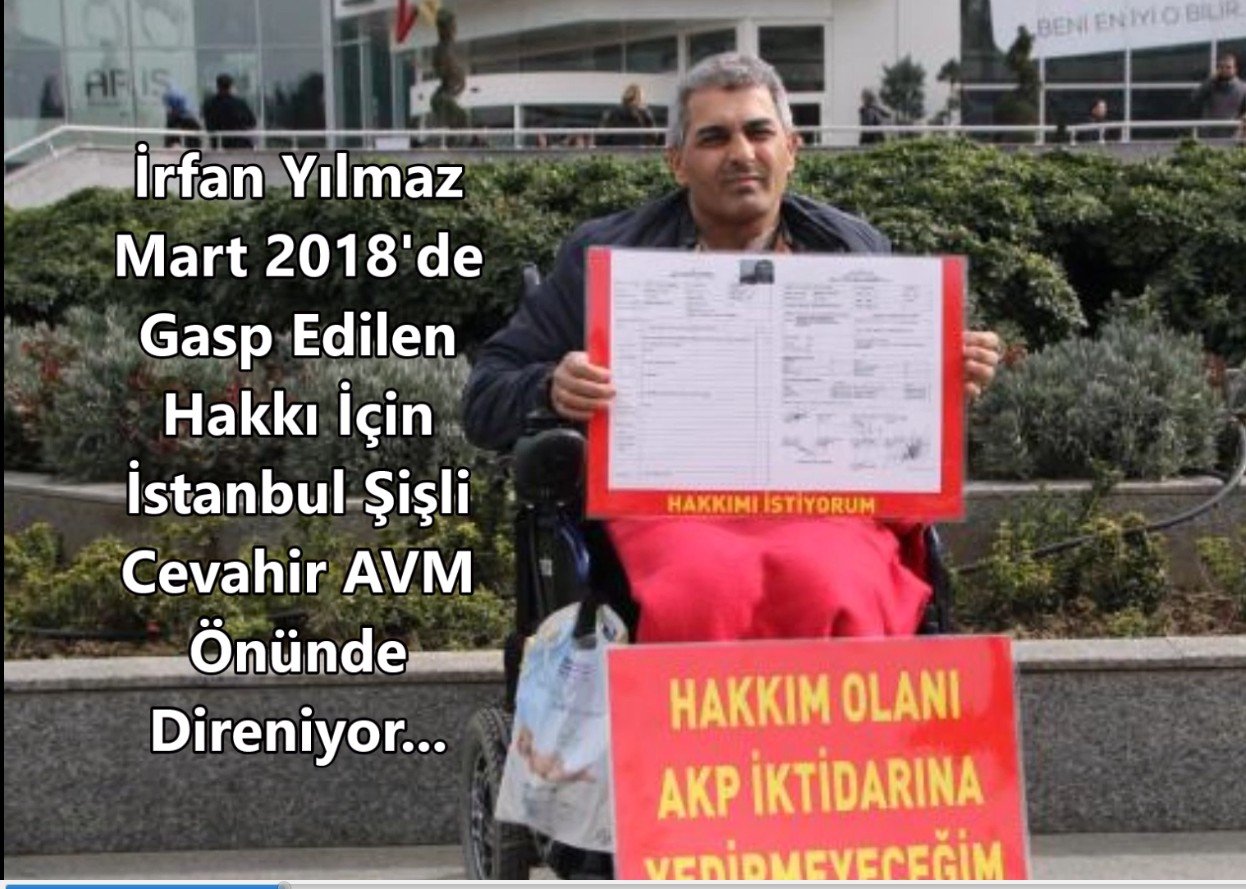 Video Hasta Tutsaklar Serbest Bırakılsın Engelli Serebellar Sendromlu İrfan Yılmaz Serbest Bırakılsın! - Image 1