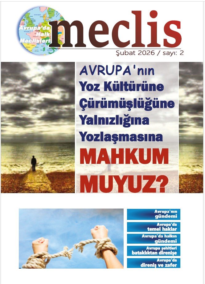 Avrupa’da Halk Meclisleri Dergisinin Şubat 2026 Sayısı Çıktı - Image 1