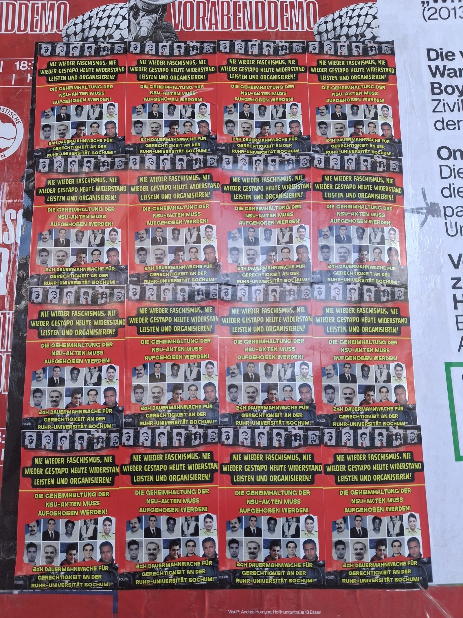 Almanya Bochum Ruhr Üniversitesi Kampüsünde Sticker Çalışması! - Image 1