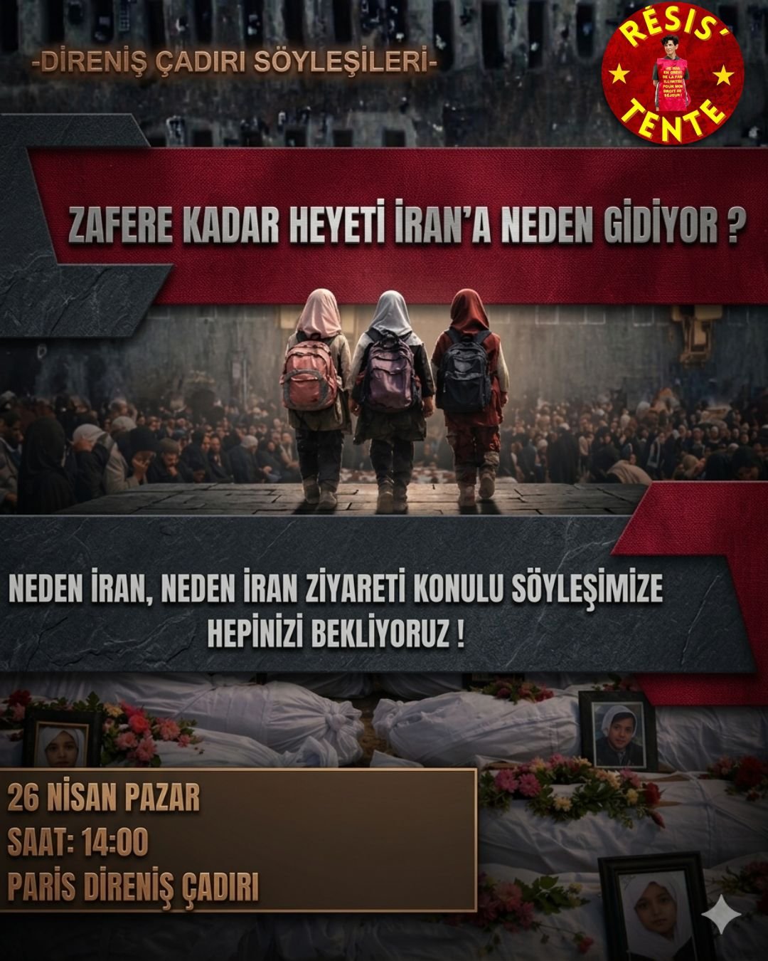 Paris Direniş Çadırı’nda Söyleşi Gerçekleştirildi - Image 1