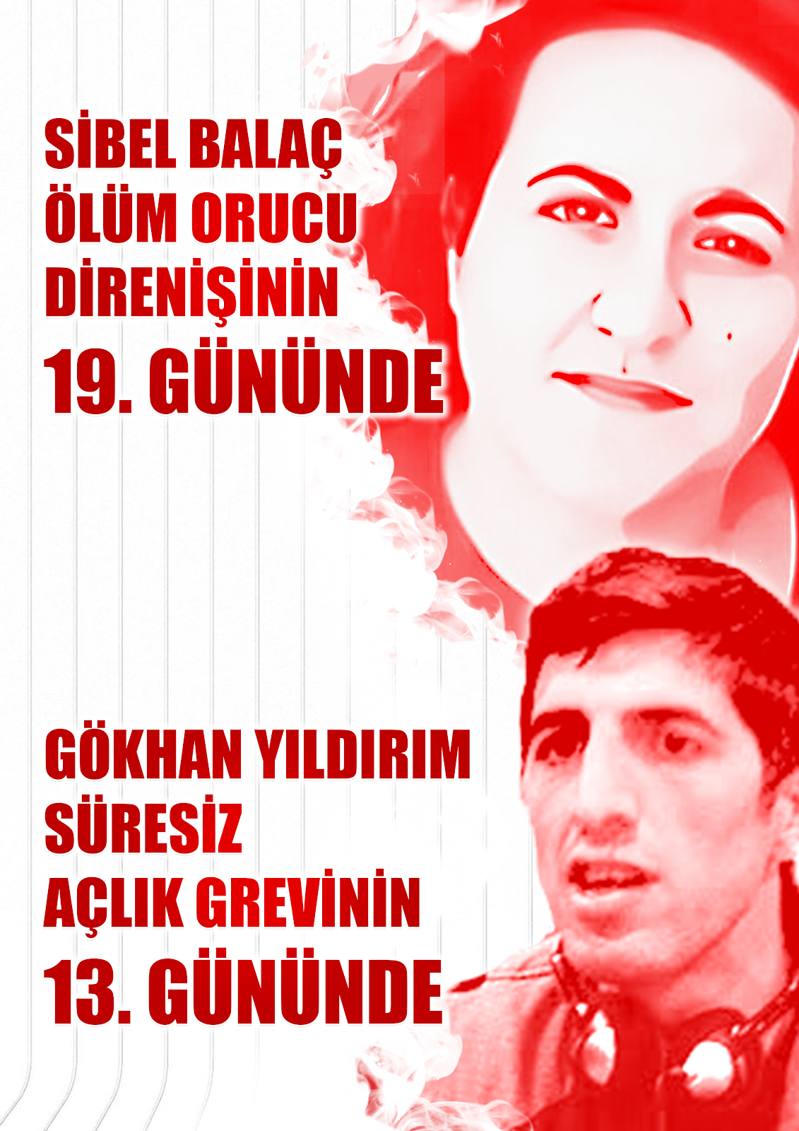 Sibel Balaç Ölüm Orucunun 19. Gökhan Yıldırım Süresiz Açlık Grevinin 13. Gününde - Image 1