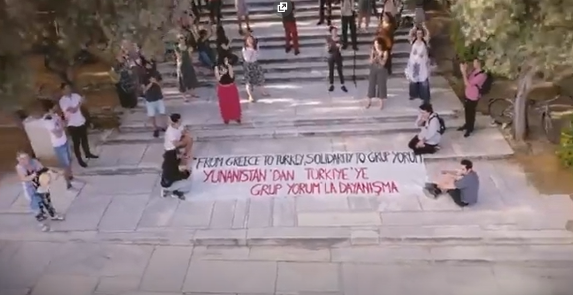 Yunanistan’da 120 Müzisyenden Grup Yorum’la Dayanışma - Image 1