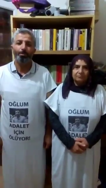 Mustafa Koçak’ın Ailesi Taksim Meydanında Oğulları İçin Adalet İstiyoruz - Image 1