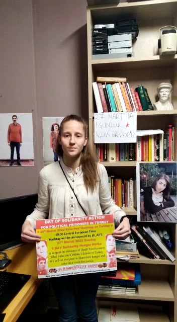 Yunanistan Anti Emperyalist Cephe’den Sibel Balaç ve Gökhan Yıldırım İçin Yapılacak Açlık Grevine Çağrı - Image 1