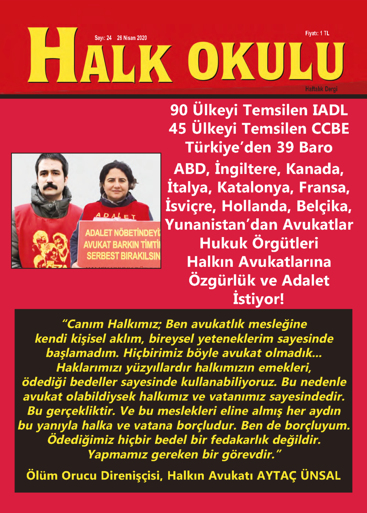 Dev-Gençliler Umudun Sesi Halk Okulu Dergisini Anadolu Yakasına Taşıdı - Image 1
