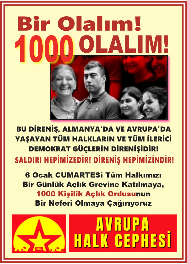 İskandinavya Halk Cephesi’nin Çağrısına 321 Kişi Açlığıyla Cevap Verdi - Image 1